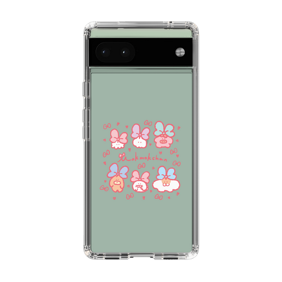 Slim Protection Case［ Mokumoku-chan - Ribbons ］