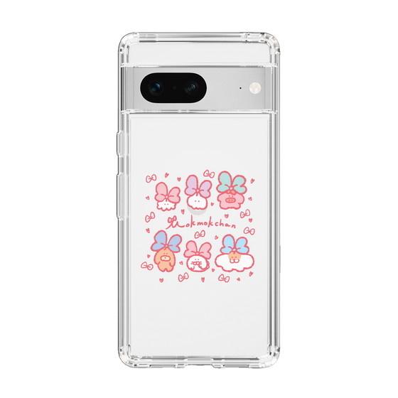 Slim Protection Case［ Mokumoku-chan - Ribbons ］