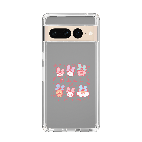 Slim Protection Case［ Mokumoku-chan - Ribbons ］