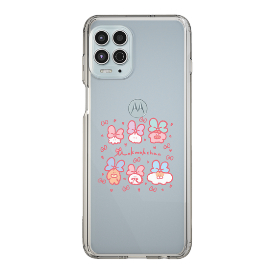 Slim Protection Case［ Mokumoku-chan - Ribbons ］