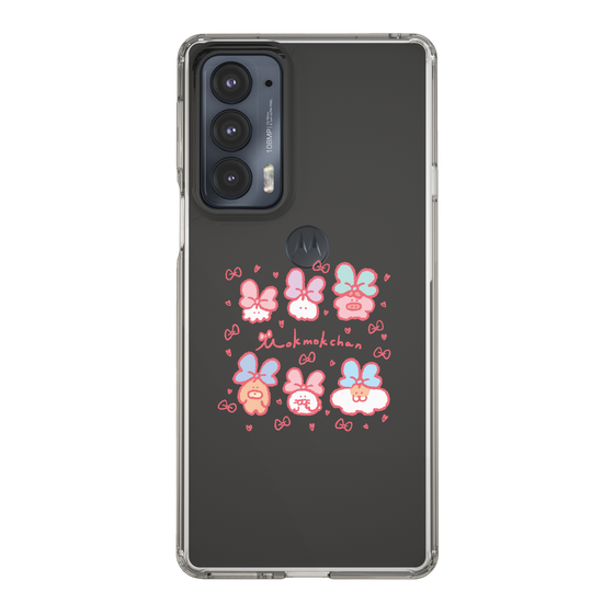 Slim Protection Case［ Mokumoku-chan - Ribbons ］