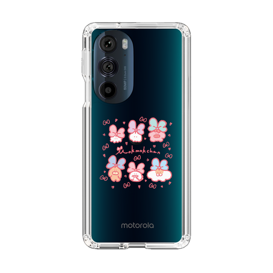 Slim Protection Case［ Mokumoku-chan - Ribbons ］