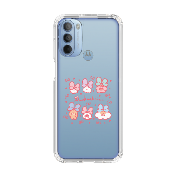 Slim Protection Case［ Mokumoku-chan - Ribbons ］