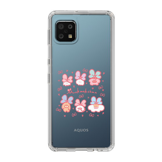 Slim Protection Case［ Mokumoku-chan - Ribbons ］