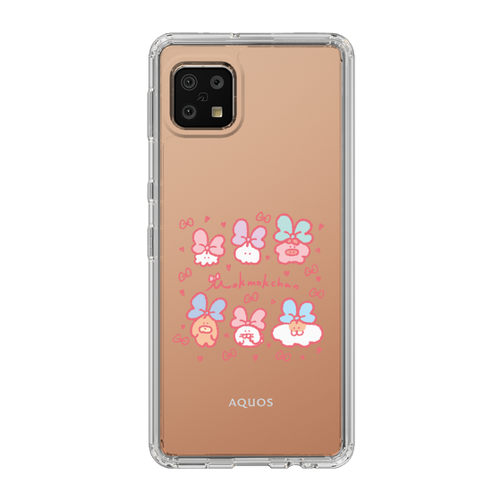 Slim Protection Case［ Mokumoku-chan - Ribbons ］