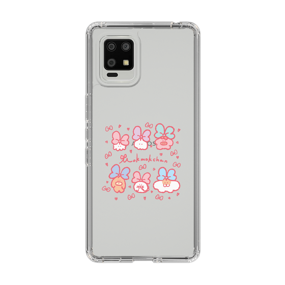 Slim Protection Case［ Mokumoku-chan - Ribbons ］