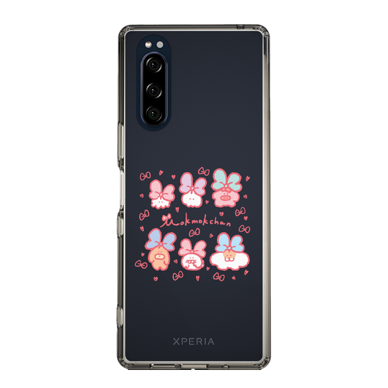 Slim Protection Case［ Mokumoku-chan - Ribbons ］