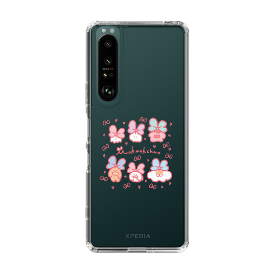 Slim Protection Case［ Mokumoku-chan - Ribbons ］
