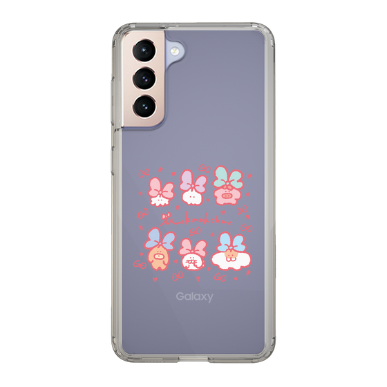 Slim Protection Case［ Mokumoku-chan - Ribbons ］