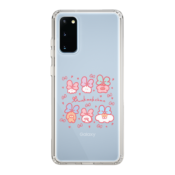Slim Protection Case［ Mokumoku-chan - Ribbons ］