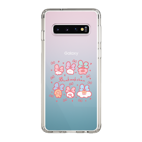 Slim Protection Case［ Mokumoku-chan - Ribbons ］