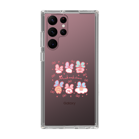 Slim Protection Case［ Mokumoku-chan - Ribbons ］