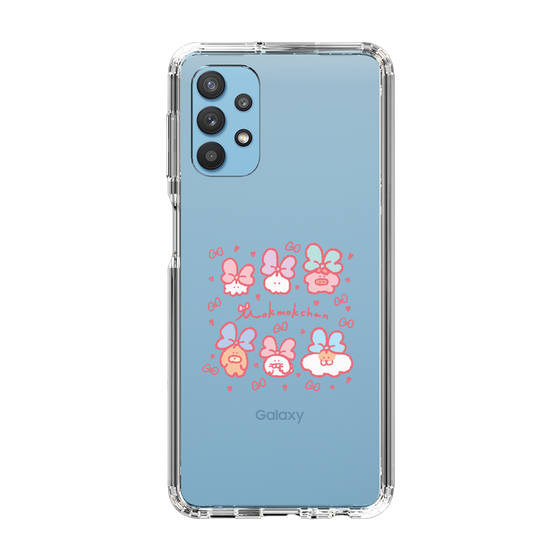 Slim Protection Case［ Mokumoku-chan - Ribbons ］