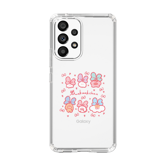 Slim Protection Case［ Mokumoku-chan - Ribbons ］
