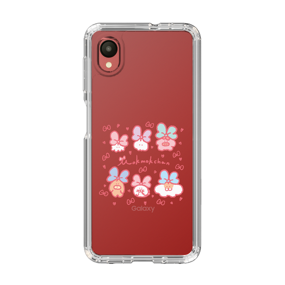 Slim Protection Case［ Mokumoku-chan - Ribbons ］