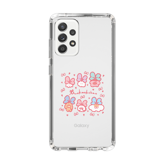 Slim Protection Case［ Mokumoku-chan - Ribbons ］