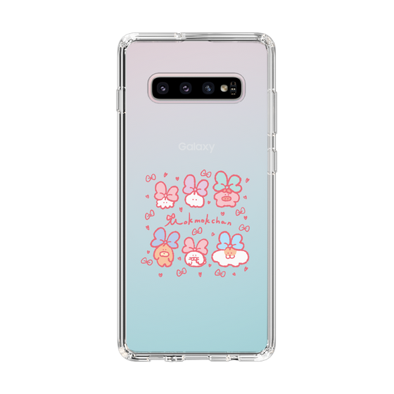 Slim Protection Case［ Mokumoku-chan - Ribbons ］
