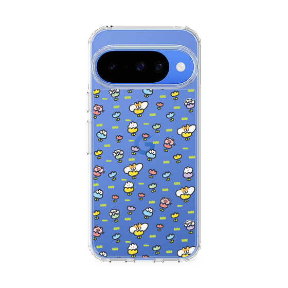 Slim Protection Case［ Mokmokchan - Flower - All-over Pattern ］