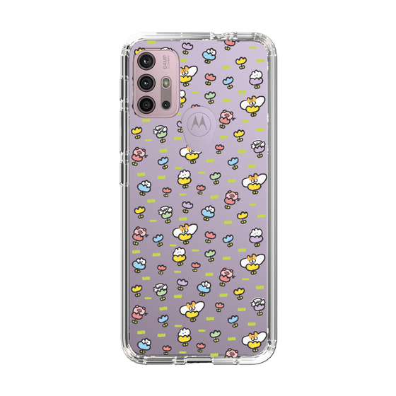 Slim Protection Case［ Mokumoku-chan - Flower - All-over Pattern ］