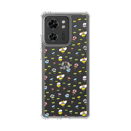 Slim Protection Case［ Mokmokchan - Flower - All-over Pattern ］