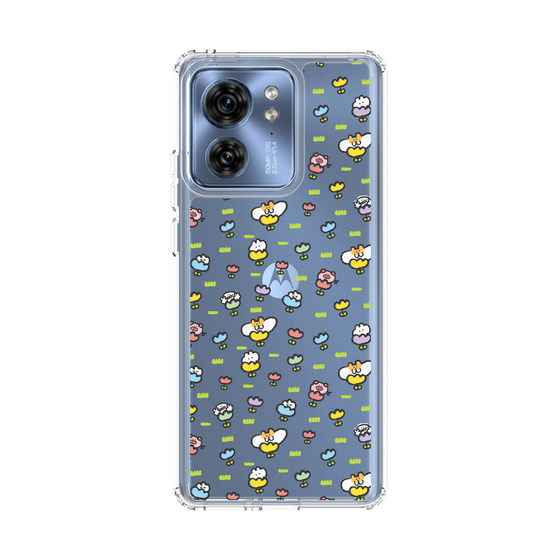 Slim Protection Case［ Mokmokchan - Flower - All-over Pattern ］