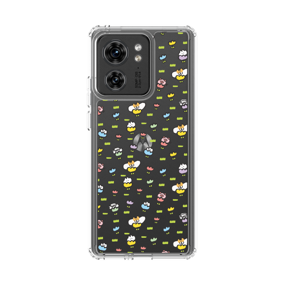 Slim Protection Case［ Mokmokchan - Flower - All-over Pattern ］