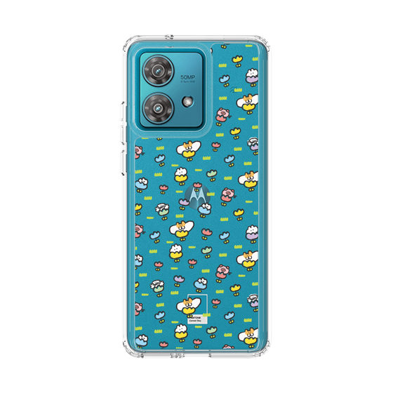 Slim Protection Case［ Mokmokchan - Flower - All-over Pattern ］