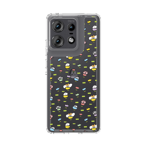 Slim Protection Case［ Mokmokchan - Flower - All-over Pattern ］