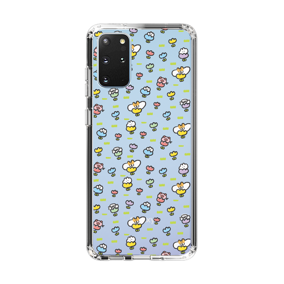 Slim Protection Case［ Mokumoku-chan - Flower - All-over Pattern ］