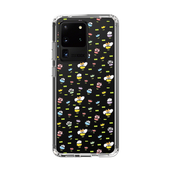 Slim Protection Case［ Mokumoku-chan - Flower - All-over Pattern ］