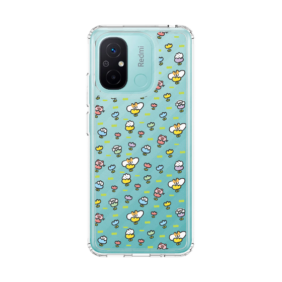 Slim Protection Case［ Mokmokchan - Flower - All-over Pattern ］