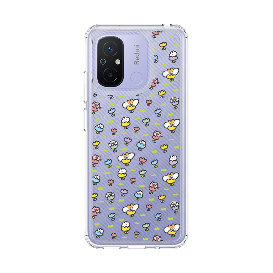 Slim Protection Case［ Mokmokchan - Flower - All-over Pattern ］