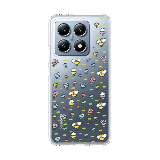 Slim Protection Case［ Mokmokchan - Flower - All-over Pattern ］