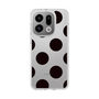 Slim Protection Case［ Simple Dot - Black ］