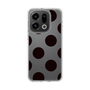 Slim Protection Case［ Simple Dot - Black ］