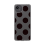 Slim Protection Case［ Simple Dot - Black ］