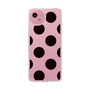 Slim Protection Case［ Simple Dot - Black ］