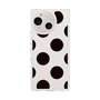 Slim Protection Case［ Simple Dot - Black ］