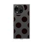Slim Protection Case［ Simple Dot - Black ］