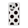 Slim Protection Case［ Simple Dot - Black ］