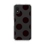 Slim Protection Case［ Simple Dot - Black ］
