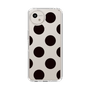 Slim Protection Case［ Simple Dot - Black ］