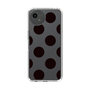 Slim Protection Case［ Simple Dot - Black ］