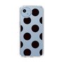 Slim Protection Case［ Simple Dot - Black ］