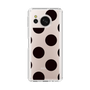 Slim Protection Case［ Simple Dot - Black ］