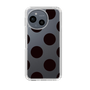Slim Protection Case［ Simple Dot - Black ］