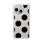 Slim Protection Case［ Simple Dot - Black ］