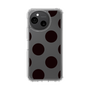 Slim Protection Case［ Simple Dot - Black ］