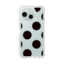 Slim Protection Case［ Simple Dot - Black ］