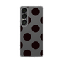 Slim Protection Case［ Simple Dot - Black ］